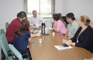 Reunião com o corpo clínico do SVO | Foto: Priscilla Fernandes